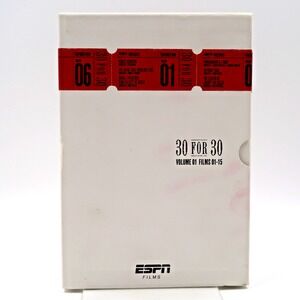 2010 ESPN Films 30 For 30 Volume 01 Films 01-15 DVD Box Set Documentary NR